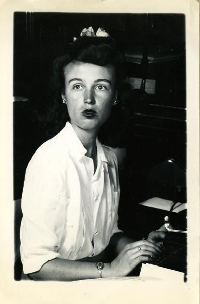 Lisa Ben, in her secretary position