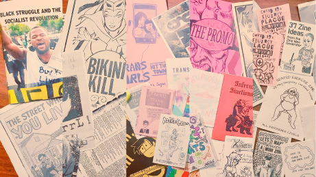 Spliced together 5 various collections of zines.